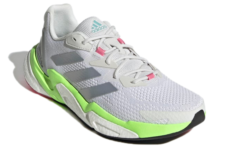 Lookbook adidas X9000l3 舒適緩震透氣跑步鞋 女款 銀灰色