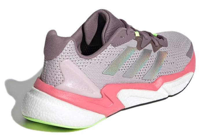 Shop adidas X9000l3 舒適 減震透氣 低筒 跑步鞋 女款 玫瑰紫