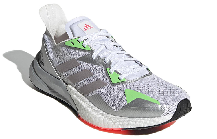 Lookbook adidas X9000l3 舒適 透氣 低筒 跑步鞋 女款 白銀