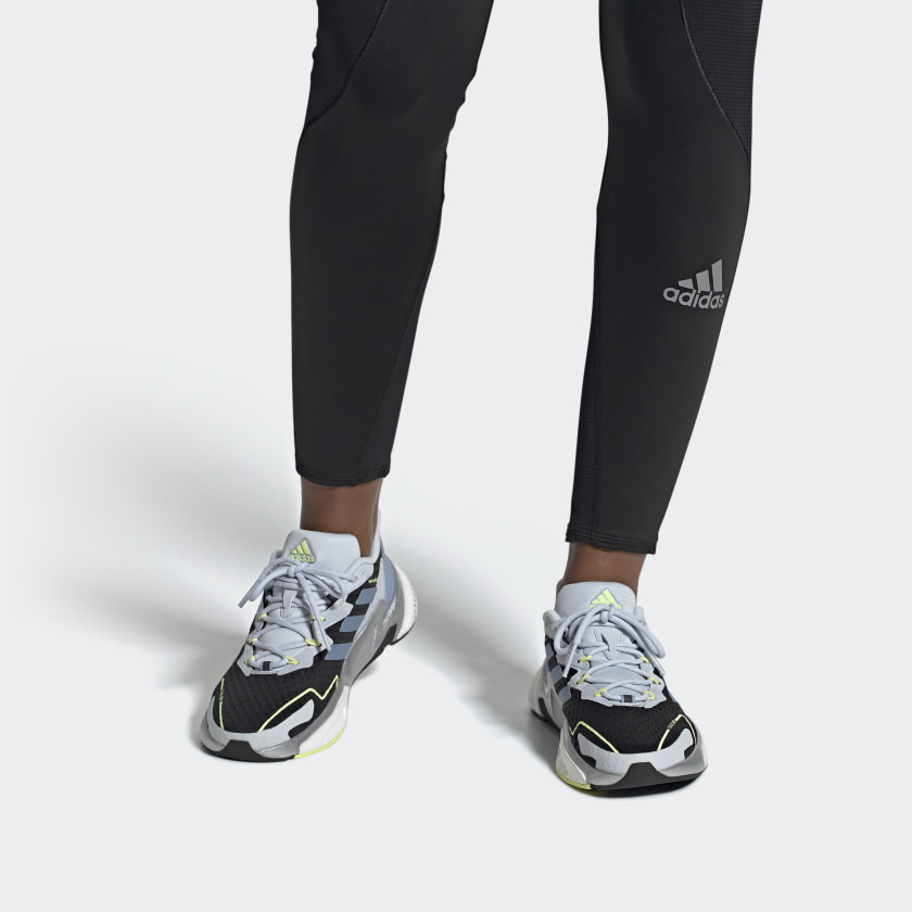 Sizing adidas X9000l3 Cold.rdy 舒適 耐磨 低筒 跑步鞋 女款 黑藍