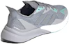 Shop adidas X9000l3 低幫 跑步鞋 女款 灰白