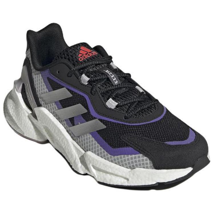 Lookbook adidas X9000l4 舒適 透氣 低筒 運動鞋 女款 黑灰紫