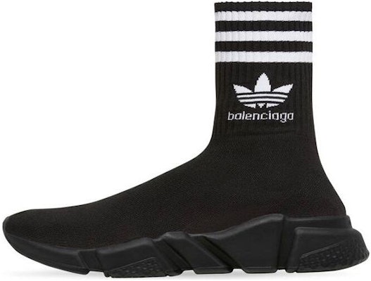 (W) adidas x Balenciaga Speed Sneaker 'Hitam' 717589-WBDV1-1009 Buy (W) adidas x Balenciaga Speed Sneaker 'Hitam' 717589-WBDV1-1009