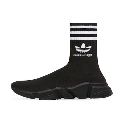 (W) adidas Balenciaga Speed Sneaker 'Black'