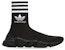 (W) adidas x Balenciaga Speed Sneaker 'Hitam' 717589WBDV11009