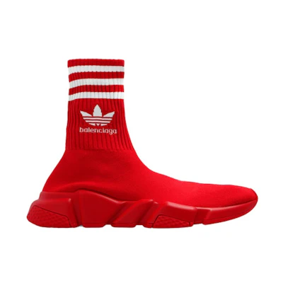 (W) adidas Balenciaga Speed Sneaker 'Red'