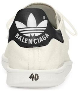 (W) adidas x Balenciaga Stan Smith 'Putih Hitam' 721836WBDV39001 Shop (W) adidas x Balenciaga Stan Smith 'Putih Hitam' 721836WBDV39001