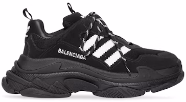 (Women) adidas x Balenciaga Triple S Sneaker 'Black' 712764W2ZB21090 (Women) adidas x Balenciaga Triple S Sneaker 'Black' 712764W2ZB21090