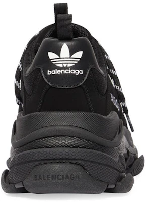 (Women) adidas x Balenciaga Triple S Sneaker 'Black' 712764-W2ZB2-1090 Purchase (Women) adidas x Balenciaga Triple S Sneaker 'Black' 712764-W2ZB2-1090