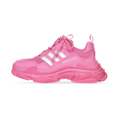 (W) adidas Balenciaga Triple S Sneaker 'Neon Pink'