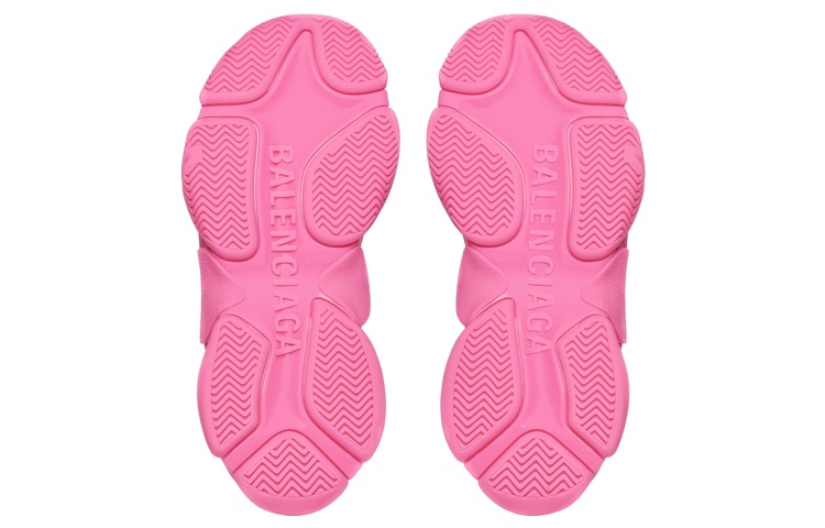 (W) adidas Balenciaga Triple S Sneaker 'Neon Pink' 圖 5
