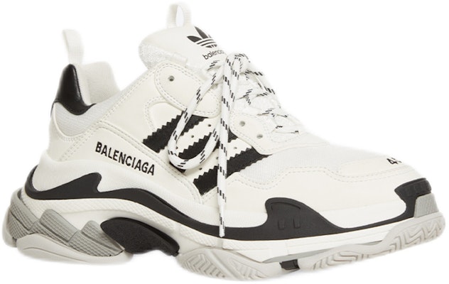 (W) Adidas x Balenciaga 三重S老爹鞋 ''白黑'' 712764-W2ZB1-9112 Lookbook (W) Adidas x Balenciaga 三重S老爹鞋 ''白黑'' 712764-W2ZB1-9112