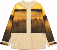 (Women) adidas x BBC Earth Waterproof Hooded Outdoor Jacket Prairie Brown HE5222 (Women) adidas x BBC Earth Waterproof Hooded Outdoor Jacket Prairie Brown HE5222