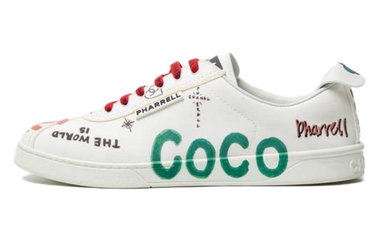 (W) adidas Chanel adidas NMD Hu 'Graffiti White'