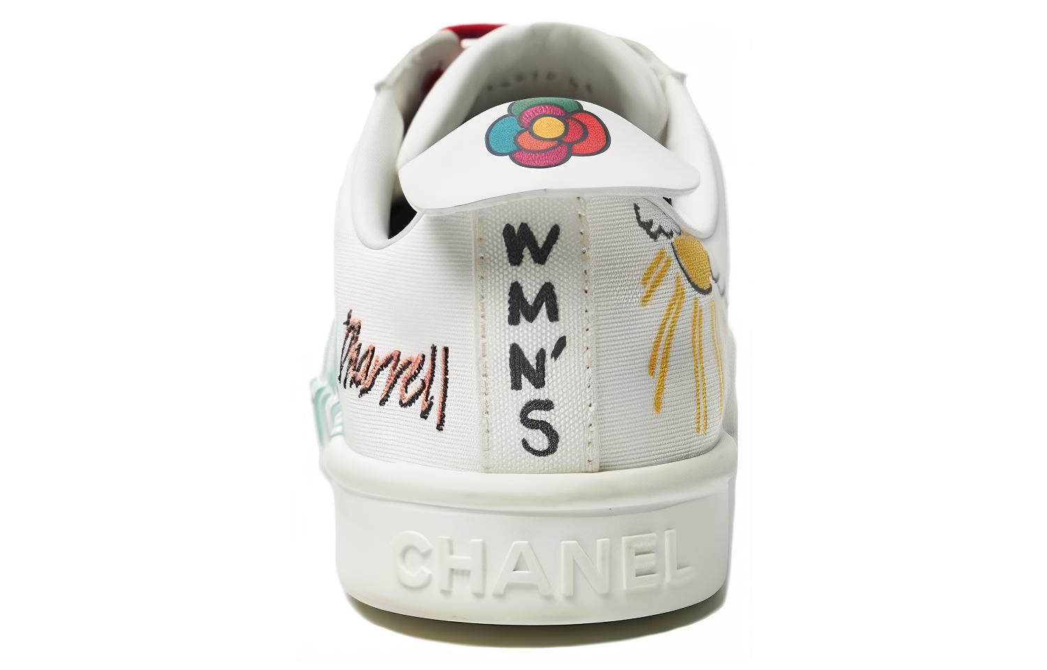 (W) adidas Chanel adidas NMD Hu 'Graffiti White' 圖 4
