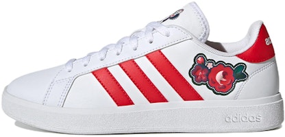 (Women) adidas x Disney Grand Court Base 2.0 Lifestyle Shoes 'White Vivid Red' GV9550 (Women) adidas x Disney Grand Court Base 2.0 Lifestyle Shoes 'White Vivid Red' GV9550