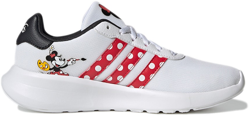 (W) adidas x Disney Minnie Mouse Lite Racer 3.0 'Putih Merah Karbon' GY1157 Order (W) adidas x Disney Minnie Mouse Lite Racer 3.0 'Putih Merah Karbon' GY1157