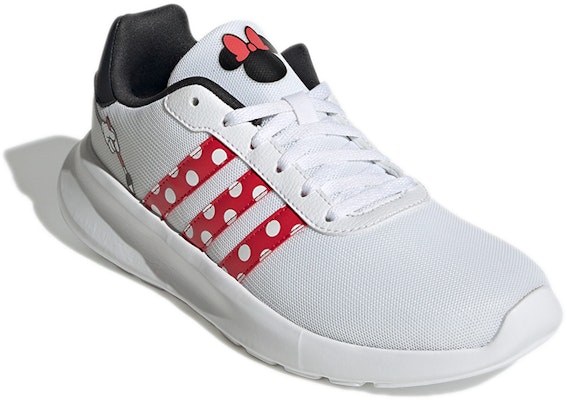 (W) adidas x Disney Minnie Mouse Lite Racer 3.0 'Putih Merah Karbon' GY1157 Lookbook (W) adidas x Disney Minnie Mouse Lite Racer 3.0 'Putih Merah Karbon' GY1157