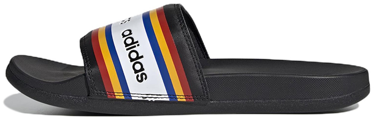 (Women) adidas x Farm Rio Adilette Comfort Slides 'Black White' EF0854 Buy (Women) adidas x Farm Rio Adilette Comfort Slides 'Black White' EF0854