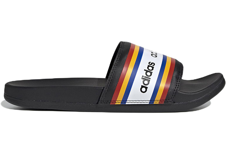 Order (W) adidas x Farm Rio Adilette Comfort Slides 'Hitam Putih' EF0854