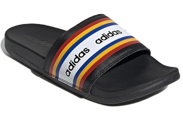 Lookbook (W) adidas x Farm Rio Adilette Comfort Slides 'Hitam Putih' EF0854