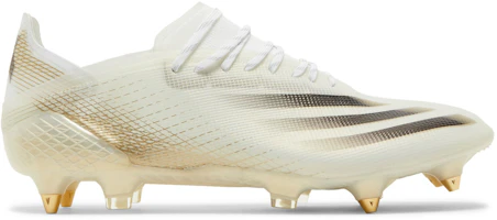 (Women) adidas X Ghosted.1 SG 'White Metallic Gold Melange' EG8260 (Women) adidas X Ghosted.1 SG 'White Metallic Gold Melange' EG8260