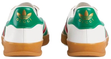 (W) Adidas x Gucci Gazelle 'Putih Hijau Merah' 726488-AAA43-9547 Purchase (W) Adidas x Gucci Gazelle 'Putih Hijau Merah' 726488-AAA43-9547