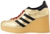 (W) adidas x Gucci Gazelle Wedge Emas Hitam Metalik 725628-AAA2M-8043