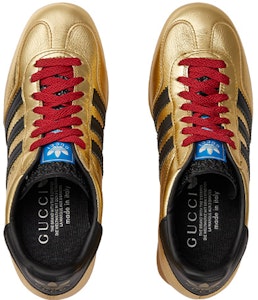 (W) 아디다스 x 구찌 가젤 웨지 골드 블랙 (Adidas x Gucci Gazelle Wedge Gold Black) 725628-AAA2M-8043 Lookbook (W) 아디다스 x 구찌 가젤 웨지 골드 블랙 (Adidas x Gucci Gazelle Wedge Gold Black) 725628-AAA2M-8043