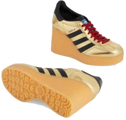 (W) 아디다스 x 구찌 가젤 웨지 골드 블랙 (Adidas x Gucci Gazelle Wedge Gold Black) 725628-AAA2M-8043 Purchase (W) 아디다스 x 구찌 가젤 웨지 골드 블랙 (Adidas x Gucci Gazelle Wedge Gold Black) 725628-AAA2M-8043