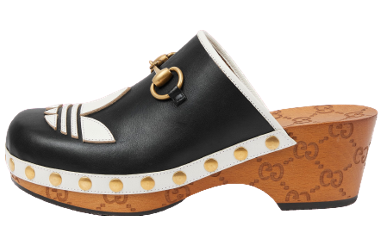(Women) Adidas x Gucci GG Clog 'Black' 702218-DTNP0-1060