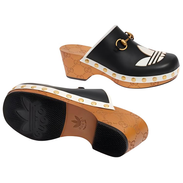 Purchase (W) 아디다스 x 구찌 GG 클로그 (블랙) 702218-DTNP0-1060