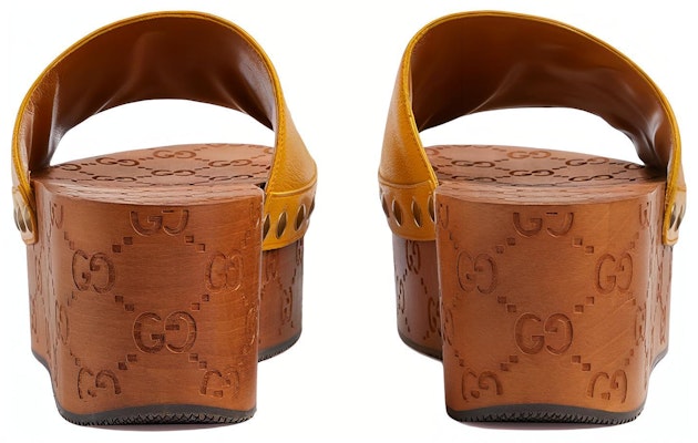 (Women) Adidas x Gucci GG Clog 'Yellow' 707286-D3VF0-7660 Lookbook (Women) Adidas x Gucci GG Clog 'Yellow' 707286-D3VF0-7660