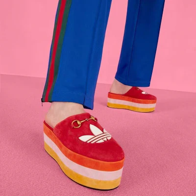 (W) Sandalias Plataforma Adidas x Gucci GG 'Ante Rojo' 702209-DE8X0-6560 Shop (W) Sandalias Plataforma Adidas x Gucci GG 'Ante Rojo' 702209-DE8X0-6560