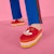 (W) Adidas x Gucci GG Platform Sandal 'Suede Merah' 702209-DE8X0-6560
