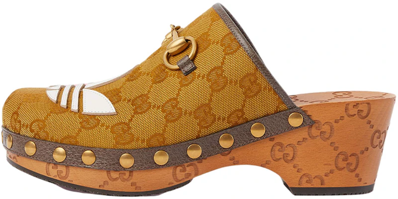 (W) adidas x Gucci Horsebit Clog ''GG Monogram'' Clogs Schuhe 702237-UWV10-7161 Buy (W) adidas x Gucci Horsebit Clog ''GG Monogram'' Clogs Schuhe 702237-UWV10-7161