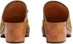Shop (W) adidas x Gucci Horsebit Clog ''GG Monogram'' Clogs Schuhe 702237-UWV10-7161