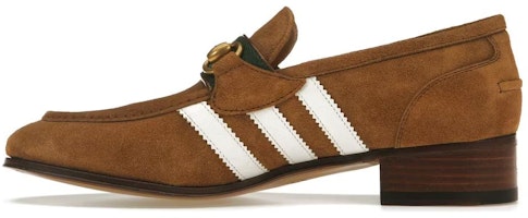 (Women) Adidas x Gucci Loafer 'Light Brown Suede' 702284-1DPM0-2860 (Women) Adidas x Gucci Loafer 'Light Brown Suede' 702284-1DPM0-2860