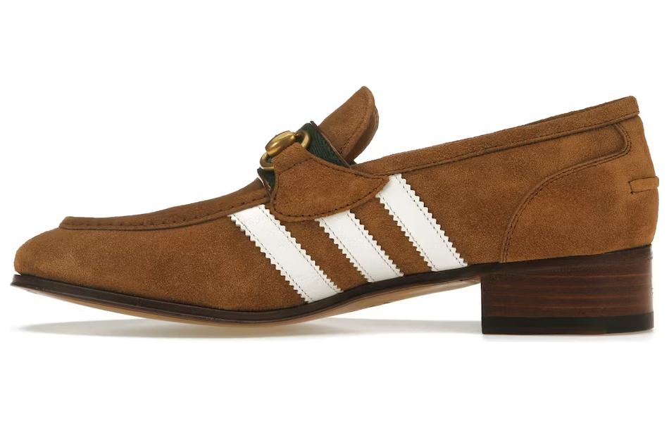 (Women) Adidas x Gucci Loafer 'Light Brown Suede' 702284-1DPM0-2860
