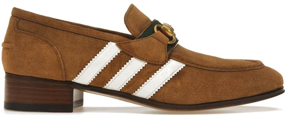 (W) Adidas x Gucci Loafer 'Suede Coklat Muda' 702284-1DPM0-2860 Order (W) Adidas x Gucci Loafer 'Suede Coklat Muda' 702284-1DPM0-2860