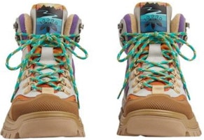 (W) グッチ×アディダス コラボブーツ (茶紫) 721394-FAAW5-9762 Shop (W) グッチ×アディダス コラボブーツ (茶紫) 721394-FAAW5-9762