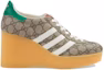 Order (W) Adidas x Gucci Wedge Gazelle 'Beige GG Monogram' Beige GG Monogram 725655-FAAR3-9751
