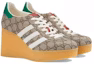 Lookbook (W) Adidas x Gucci Wedge Gazelle 'Beige GG Monogram' Beige GG Monogram 725655-FAAR3-9751