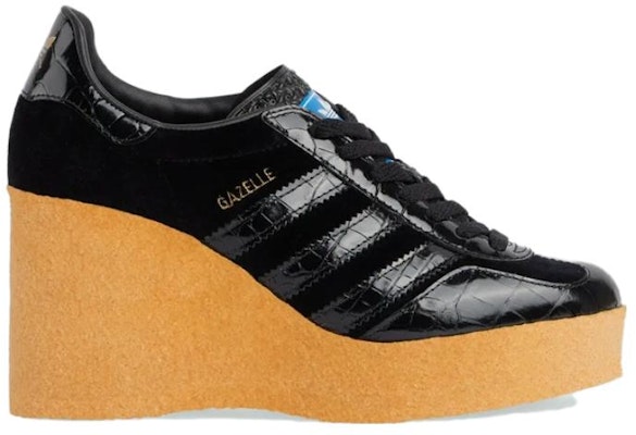 (W) アディダス×グッチ GGガゼル ウェッジ クロコ (ブラック) 725627-FAAXP-1058 Order (W) アディダス×グッチ GGガゼル ウェッジ クロコ (ブラック) 725627-FAAXP-1058