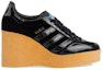 Order (W) Adidas x Gucci Wedge Gazelle 'Black Croc' Hitam Krokodil 725627-FAAXP-1058