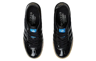 (Women) Adidas x Gucci Wedge Gazelle 'Black Croc'