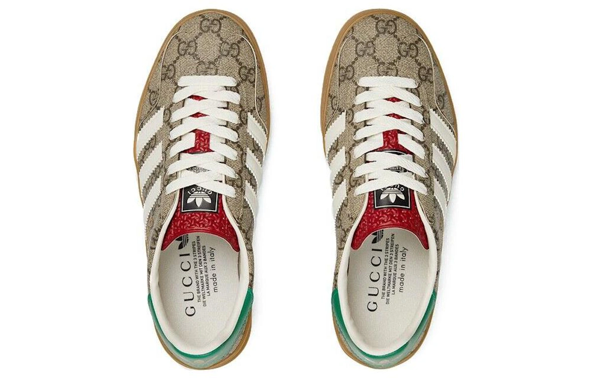 (Women) Gucci adidas x Gazelle 'Beige White'