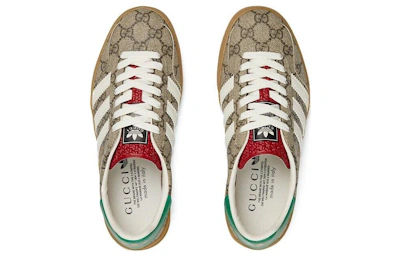 (Women) Gucci adidas x Gazelle 'Beige White'