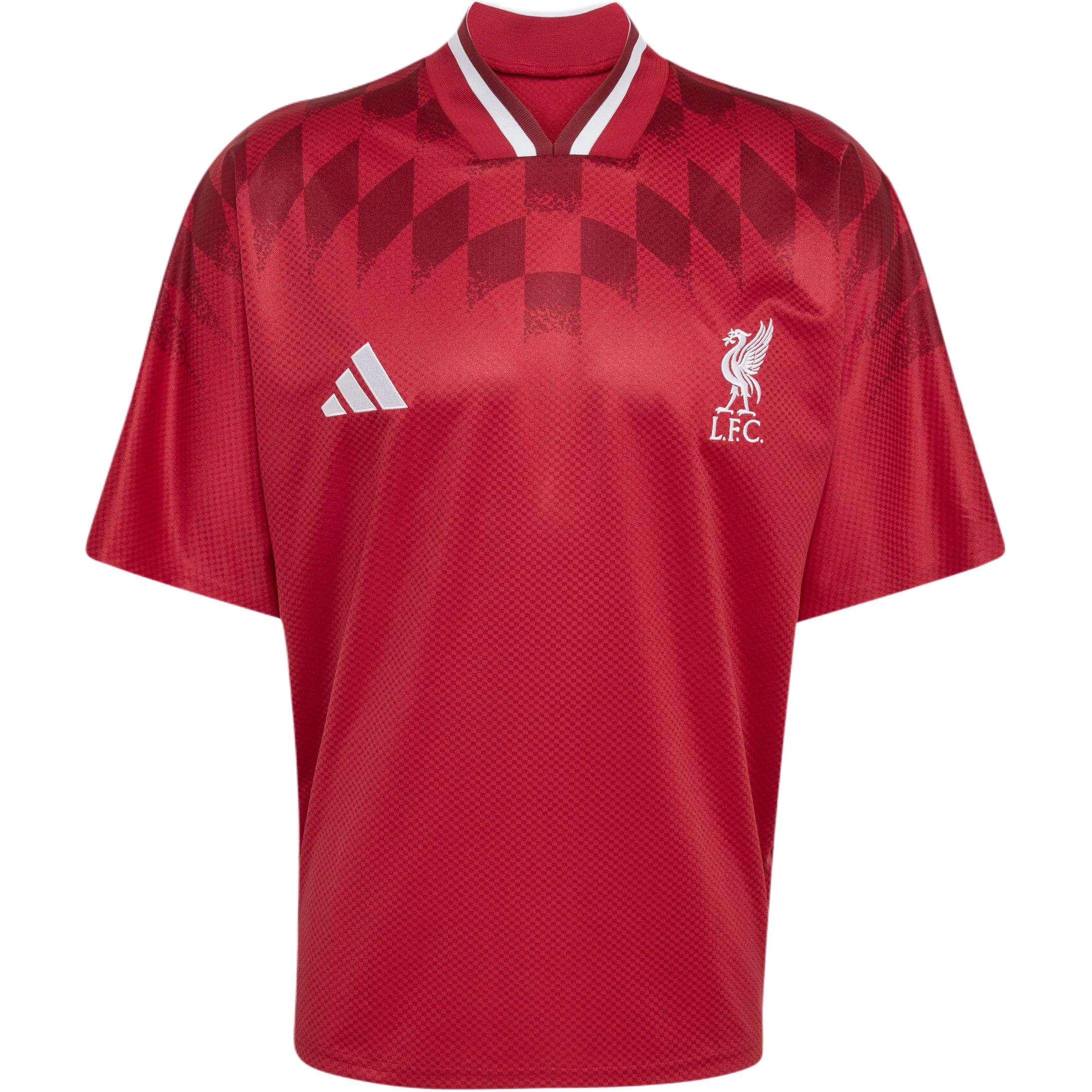 adidas x Liverpool FC 26/27 Premier League Fan Jersey V-Neck Short Sleeve . KG2890