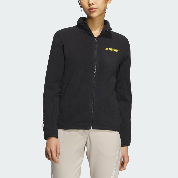 (Women) adidas National Geographic Rain Rdy Outdoor Jacket Waterproof Windproof Teal IL8984 圖 4